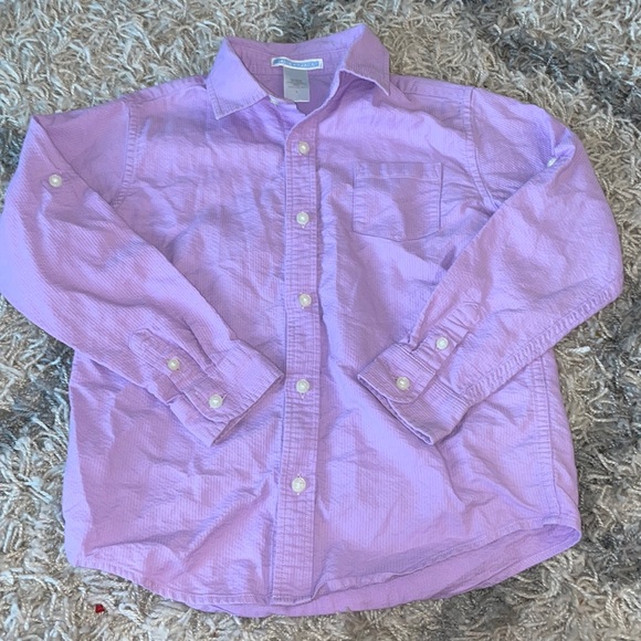 Janie and Jack Other - 🏰Janie and Jack Purple button down shirt